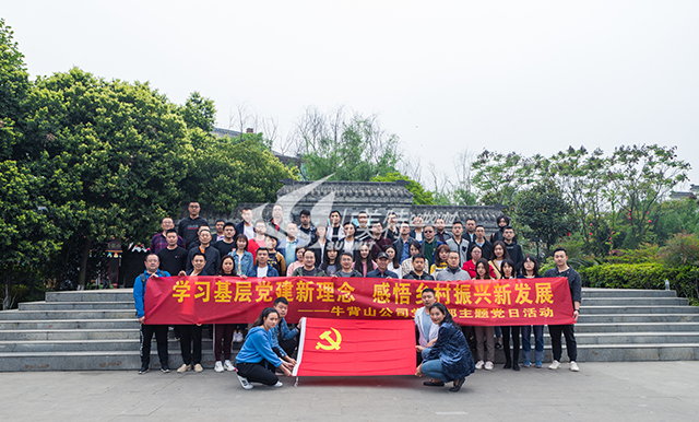 2019年 牛背山公司“學習基層黨建新理念 感悟鄉(xiāng)村振興新發(fā)展”主題黨日活動